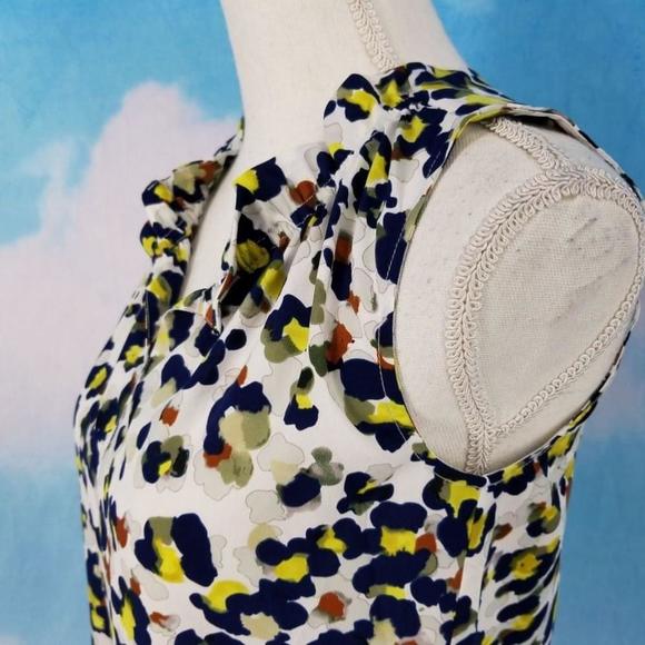 Cabi 5222 Fierce Top, Seeing Spots, Navy Multi, XS - Picture 4 of 9